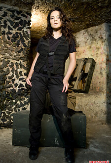 Pamela Ann - Army Uniform