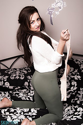 Georgie Green Leggings - Photo #4