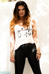 Epiphany Black Leggings - Photo #1