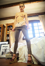 Chloe Toy Grey Leggings - Photo #20