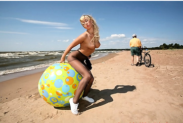 Cuties In Tights - Anastasia Teen Blonde in Black Pantyhose - Photo #13