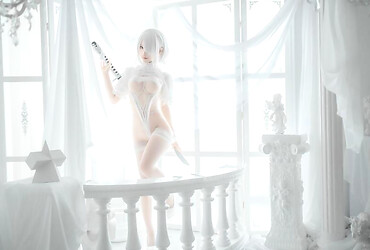 Chunmomo 2B(YoRHa) NieR-Automata Cosplay - Photo #9