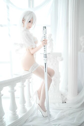 Chunmomo 2B(YoRHa) NieR-Automata Cosplay - Photo #16