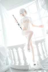 Chunmomo 2B(YoRHa) NieR-Automata Cosplay - Photo #22