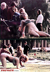 Lovely shots from the hairy sixties with sex in public spots - Photo #8