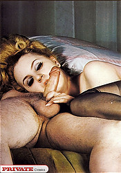 A naughty blonde sixties exhibitionist girl loves it wild - Photo #11