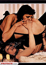 Magazine retro girls fucking hard and posing for the camera - Photo #4