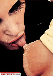 Magazine retro girls fucking hard and posing for the camera - Photo #9