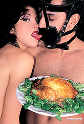 Sonia sucks cock and fucks hard at the fetish Grand Bouffe - Photo #2