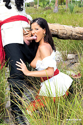 Classic, Sexy, Angel Dark in Robinson Crusoe on Sin Island - Photo #5
