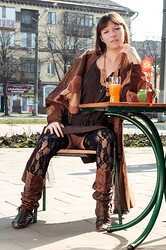 Public Nudity - Red Eva - Photo #1