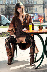 Public Nudity - Red Eva - Photo #2