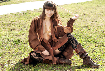 Public Nudity - Red Eva - Photo #8