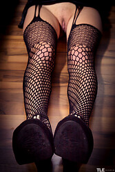 Fishnet Stockings 1 - Bella Tion - Photo #5