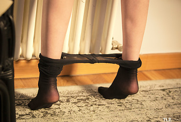 Black Nylons 1 - Nia Milan - Photo #16