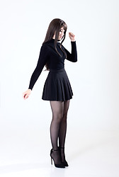 Sexy black pantyhose - Candyball - Photo #9