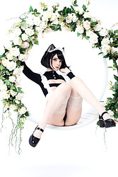 Cute and sexy maid kitten - Photo #13