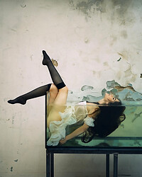 Erotic art wet stockings - Photo #2