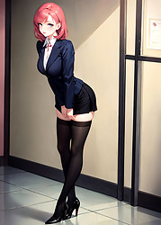 AI Art Office Babes - Photo #8