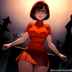 Velma Dinkley Nude - Scooby Doo - Photo #3