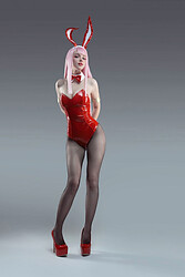 Shirogane-Sama Pantyhose Bunnysuit Cosplay - Photo #1