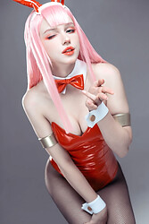 Shirogane-Sama Pantyhose Bunnysuit Cosplay - Photo #3