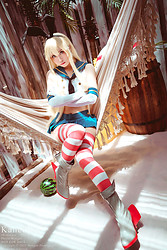 Shimakaze - Kantai Collection Ero Cosplay - Photo #2
