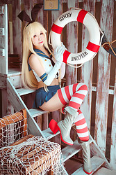 Shimakaze - Kantai Collection Ero Cosplay - Photo #7