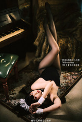 Teen Asian Cosplay Girl in Pantyhose - Photo #3