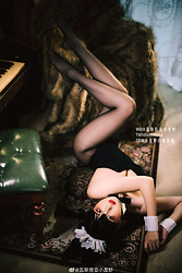 Teen Asian Cosplay Girl in Pantyhose - Photo #5