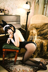 Teen Asian Cosplay Girl in Pantyhose - Photo #6