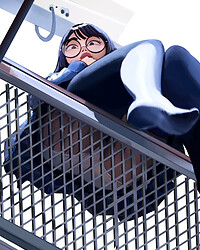 Anime stockings #1 - Photo #4