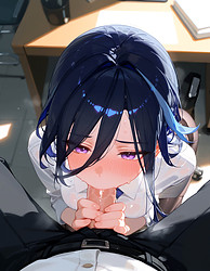 Office blowjob - Photo #3