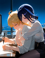 Office seduction - Photo #2