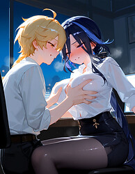 Office seduction - Photo #4