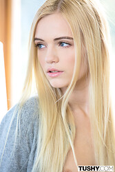 Alex Grey - Beautiful Petite Blonde Orgasm with First Anal - Photo #3