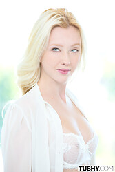 Samantha Rone - White Stockings - Photo #1