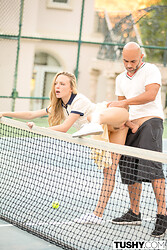 Aubrey Star - Tennis Student Gets Anal Lesson - Photo #5