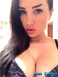 Ann Denise - My New Push Up Bra Boobs Selfie - Photo #4