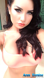 Hot UK chick Ann Denise - By The Pool Selfie - Photo #4