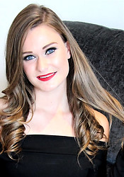 Honour May spreads wide for a sneaky peek at that smooth, bare slit - Photo #1