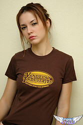 Amy Spunky spreads her legs while sitting on her bedroom floor - Photo #11