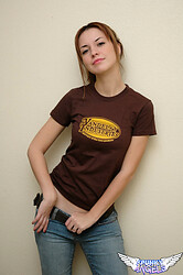 Amy Spunky spreads her legs while sitting on her bedroom floor - Photo #13