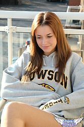 Teen amateur Amy Spunky strips down to just her panties - Photo #1