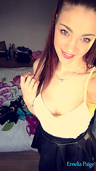Hot British girl Emelia Paige Selfies - See Through Bras - Photo #10