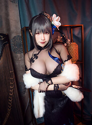 Mahuajiang - Black Stockings - Photo #7