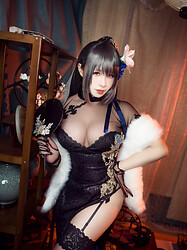 Mahuajiang - Black Stockings - Photo #8