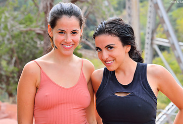 Saraya & Chloe : Hiking The Peak - Photo #5