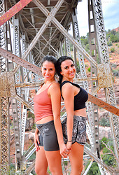 Saraya & Chloe : Hiking The Peak - Photo #8