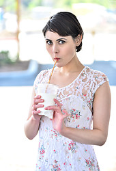 Audrey : Her Little White Dress - Photo #11